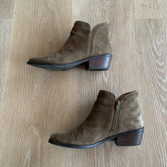 Bundle of 3 Leather Lucky Brand Booties - Picture 6 of 12